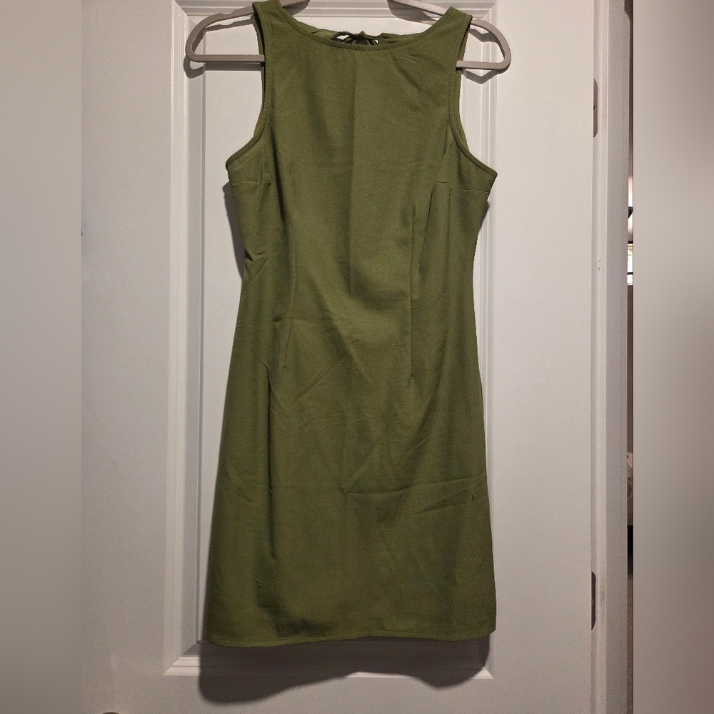 Abercrombie & Fitch Sage Green Mini Dress